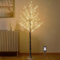 Hairui Lighted Snow Flocked Twig Tree with Fairy Lights 6FT 330 LED for Indoor Outdoor Home Thanksgiving Christmas Holiday Decoration