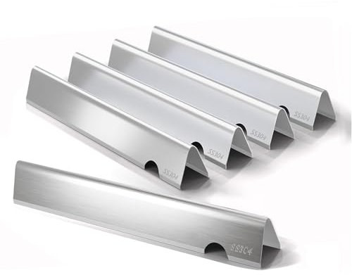 Welbocom Genesis II Flavorizer Bars für Weber Genesis II E310 E315 E335, LX E340 Grills; Weber Genesis 2 Flavorizer Bars; Weber Genesis II Grillteile; 43,8 cm Flavorizer Bars für Weber 66032 66795