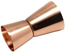CHFYIJYHM Jigger medidor de cóctel de Acero Inoxidable, Taza medidora de Alcohol for Bebidas de Doble Jigger, for Estilo Bar casero(15X30ML Copper)