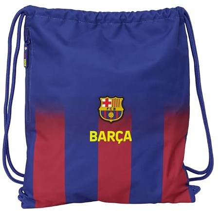 Safta F.C. BARCELONA 1ª EQUIPACIÓN 25/26 - Mochila Saco Deportivo, Cierre de Cordones, Mochila, Ideal para Niños de Diferentes Edades, Cómoda y Versátil, Calidad y Resistencia, 35x45 cm