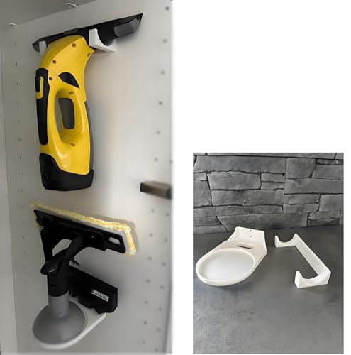Window vac wall holder for karcher window vacuum cleaner/spray bottle Wall mount holder