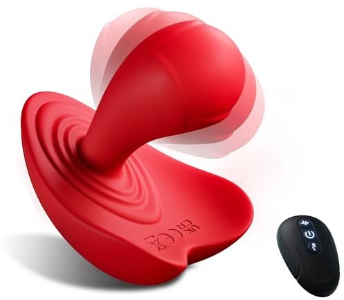 Luxonia Couples Vibrator Sex Toys, Couples Sex Toys Panty Wearable Vibrators, Womens Sex Toy with 10 Rotation Vibration Modes, Remote Control Mini Vibrator Adult Toys, G Spot Vagina Vibrator for Women