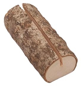 Portatarjetas de madera rústica natural, 10 unidades, for bodas, fiestas, nombres, números, fotos, mesas, menús, clips