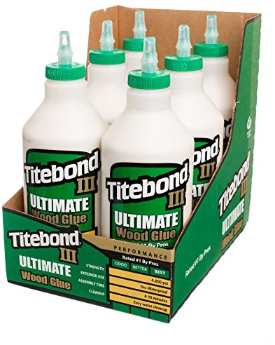 Titebond Ultimate III quart Bottle 946 ml Confezione da 6...