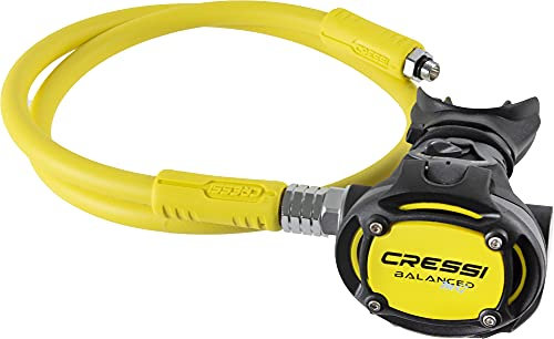 CRESSI MG Balanced Octopus – Pneumatisch Ausgeglichener Oktopus Mit Venturi-Regulierung und Patentiertem Design – Einheitsgröße