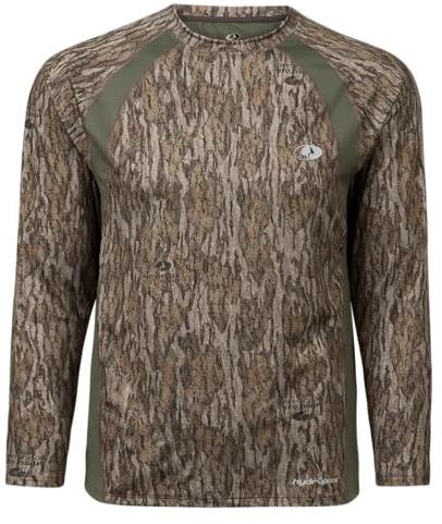 Mossy Oak Men Lightweight Camo Shirts Hunting