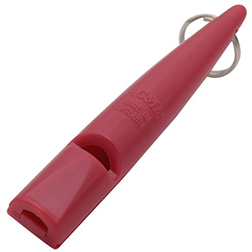 ACME Hundepfeife No. 210,5 mit Anleitung - Das Original aus England: laut und weitreichend (Fuchsia)