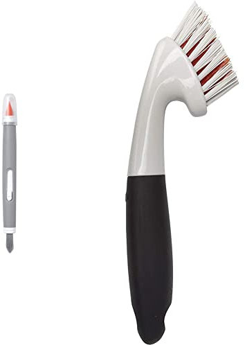 OXO Good Grips Electronics Cleaning Brush - Grey & Good Grips Grout Brush