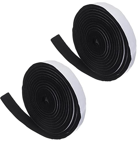 Stove Sealing Cord, Fireplace Seal, Self-Adhesive, 2.5 m, Smoker Grill Tape, 3.5 mm Thick Seal, High Temperature, Grill, Furnace Pipe Seal for Stove Windows, Fireplace and Stove Pipe,