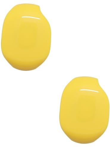 Angoily 2pezzi Avvolgi e Organizza Avvolgicavo Automatico Per Cuffie e Cavi Di Ricarica Portatile e Multi-funzionale Colore Giallo Per Casa e Viaggi