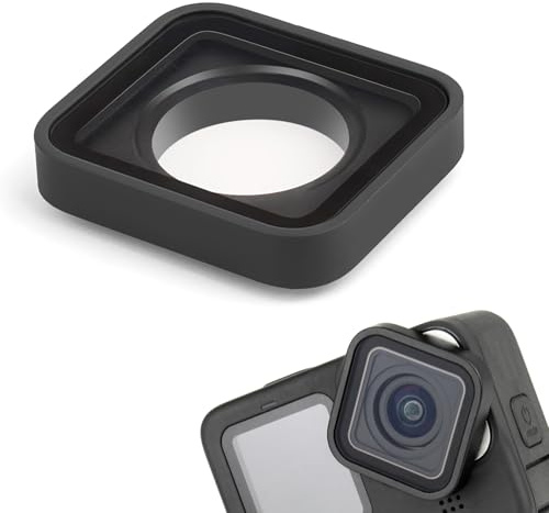 Lens Replacement Protector Cover for GoPro Hero 12/11/10/9 Black Camera | Waterproof Protective Lens Mod for Hero 11 Black Mini, HD Glass Lenses Repair Parts Accessories Kit