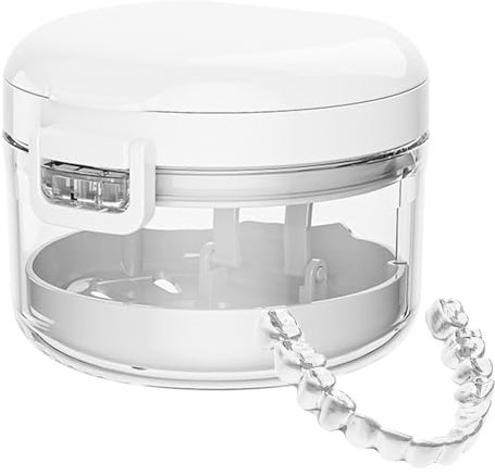 per paradenti ortodontico, per pulitore di ritenuta | Detergente per bagno di ritenuta ortodontica per protesi dentarie - Tazza per pulizia 'apparecchio dentale con