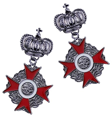 LIFKOME 2 Stück Vintage Brosche Für Männer Krawattennadel Mit Diadem-design Modeschmuck Für Jacken Und Mäntel Schmuck Für Abschlussball Einzigartiges Geschenk Für Freunde Und Familie