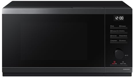 Samsung Forno a Microonde Cottura Croccante, MG23DG4524CGE1, Grill, Quick Defrost, Ricetta autommatiche, 23 L, LxAxP: 48,9 x 33,8 x 27,5 (Ricondizionato)