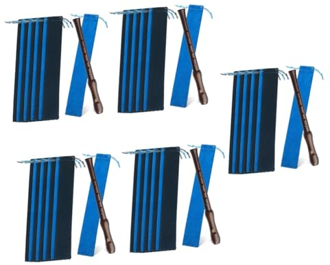 ibasenice 50stücke Soprano Recorder Aufbewahrungstasche Weiche Flötenhülle Für Vertikale Flöten Für Musiker