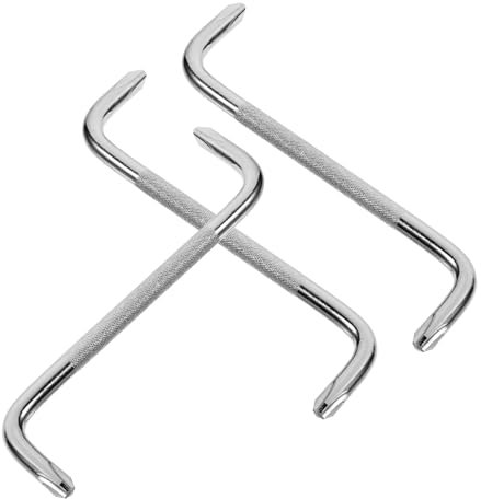 SHINEOFI 3 Pezzi Cacciaviti Angolari per Spazi Ristetti Cacciavite con Doppia Testa Al Strumento Versatile per Riparazioni Zone Difficili da Raggiungere