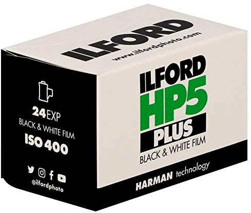 Ilford 1700646 HP 5 Plus 135-24 Schwarz-/Weiß Negativ-Filme