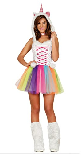 Horror-Shop Sexy Einhorn Unicorn Damenkostüm für Fasching & Cosplay S-36/38