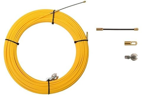 Anguila - Pasacables fibra autoenergetica 4,5mm 20m amarillo