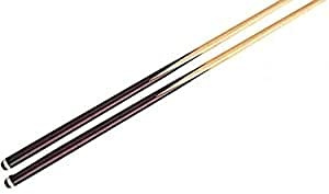Supreme - Set di 2 stecche da biliardo standard, 145 cm, 1 pezzo