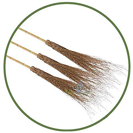 Scopa in bambù 210 cm artigianale e con grande resistenza