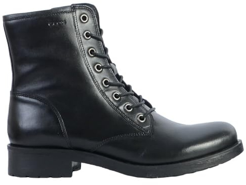 Geox D Rawelle A, Stivaletti Donna, Nero (C9999/Black), 37 EU