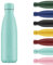 Chilly's Water Bottle - Stainless Steel and Reusable - Leak Proof, Sweat Free - Pastel - All Green - 750ml