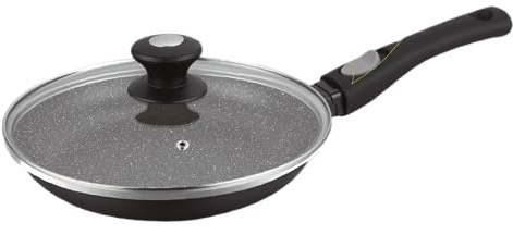 METTMANN PROFESSIONNEL - Poêle 20 cm - Manche Amovible - Fonte d'Aluminium - Revêtement Antiadhésif Type Pierre - Tous Feux dont Induction - Sans PFOA