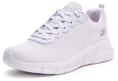 Skechers Bobs B Flex Visionary Essence Damen Turnschuhe | Frühling-Sommer-Kollektion, Schnürschuh, Memory-Schaum-Einlegesohle