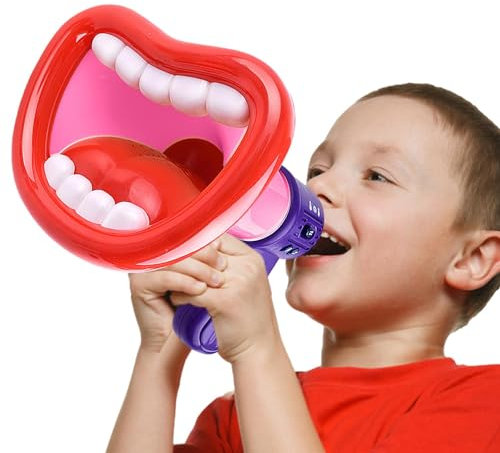 Altoparlanti megafono – Cool Mini megafono per bambini con registrazione e riproduzione – dittafono amplificatore vocale per ragazze bambini bambini piccoli per casa scuola