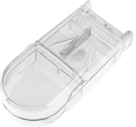 Amesor Reise-Pillenteiler, Pillenteiler-Schneider,Tragbarer Reise-Pillenteiler - Benutzerfreundlicher Pillenzerer, Pillenschneider mit Aufbewahrung für Zuhause, Reisen, Alltag
