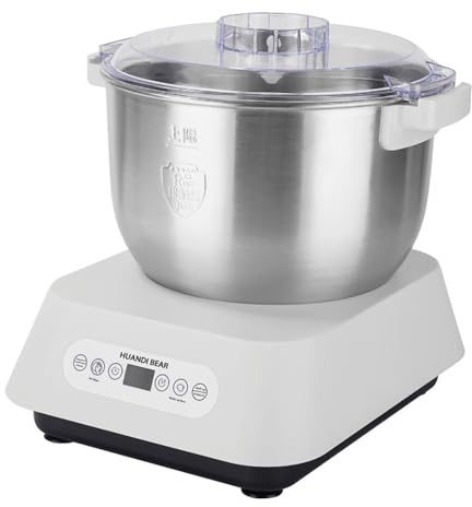 YIYIRAN Electric Dough Maker-8L Large Capacity with Ferment Function, 304 Stainless Steel Dough Whisk, Intelligent Timing for Baking Pizza, Bread, Toast, Pasta, and Cookies