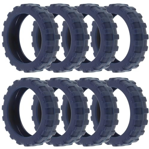 Hohopeti Copertura Protezione Resistente All’usura 8 Pezzi in Silicone per Ruote Valigia e Facile da Installare per Ruote Trolley e Mobili da Viaggio
