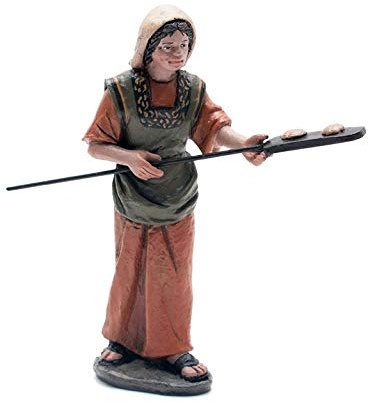 Panettiere | Figure misteriose |Figure del presepe |Serie 11 cm| Progettato da José Luis Mayo Decorazione Natalizia |Nascita