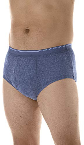 Wearever Super Absorbency (300ml) Men's Super Brief - Incontinence Pants for Men (Small, Grey)