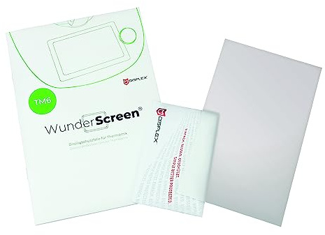 Wundermix - WunderScreen® Hybrid-Glas • Displayschutz für Thermomix TM6 • Schutzfolie gegen Bruch & Kratzer • Langlebig & kratzfest | Schutzfolie gegen Bruch & Kratzer, langlebig & kratzfest, Displayschutz für Thermomix TM6