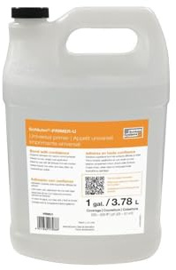 Schluter Primer-U Universal Water-Based Primer - Ideal for Hard-to-Bond Surfaces, Ensures Reliable Bond Set and Fast-Set Mortars - Ready to Use, Low Odor, 1 Gallon - PRMU1