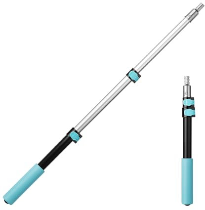 Bates- Extension Pole, 1.4 to 3 Ft Pole, Black & Blue, ‎Telescoping Pole, Extendable Pole, Telescopic Pole, Paint Pole, Paint Roller Extension Pole, Paint Extension Pole, Telescopic Poles