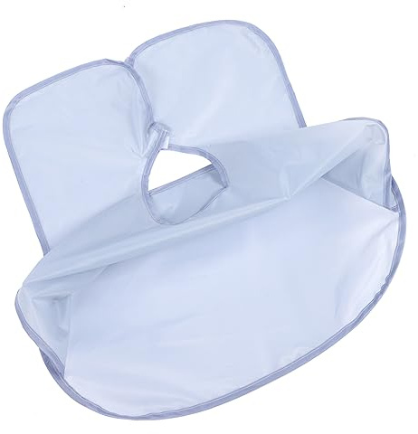 Beatifufu 2 Stk Rasiertuch Friseurschürze Werkzeugschürze Für Männer Friseurkittel Damenschürze Bartumhang-pflegetuch Bartschneideumhang Für Herren Bartschürze Bartfänger Polyester Grey