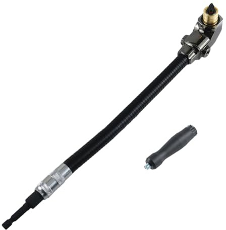 YUNNESS Dispositivo angolare per trapano elettrico ad angolo retto a 90 gradi, mandrini per tornitore, mandrini, accessori per perforazione a spazio stretto