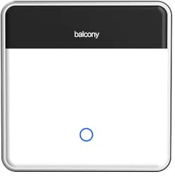 Yagusmart Zigbee Interruptor de luz inteligente, interruptor de pantalla de etiquetas de bricolaje, funciona con control de aplicación/voz, Tuya Zigbee Hub y cable neutro necesario (1 banda 1 vía,