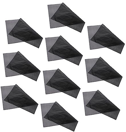 NUOBESTY 25 Blätter Kohlepapier Zum Nachzeichnen Transparentpapier Zeichenpapier Kohletransferpapier Transparentpapier Druckpapier Durchschlagpapier