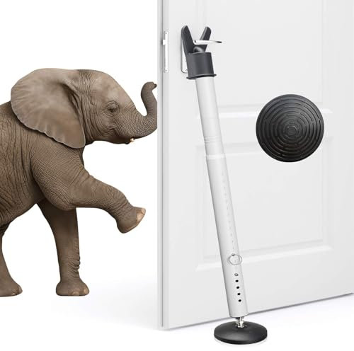 Barre de sécurité pour porte coulissante et fenêtre – Barre anti-effraction robuste, réglable de 88,9 à 106,7 cm pour portes de terrasse, cuisine, balcon