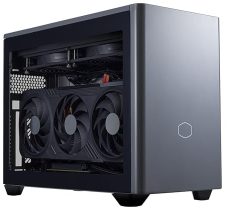 Cooler Master NR2 Pro Mini ITX – Intel Ultra 7 265F 2.4GHz (5.3 GHz Turbo) | Gigabyte RTX 5080 16GB & B860I AORUS PRO ICE| 32GB DDR5 6000MHz | 2TB Gen4 M.2 | WiFi | Windows 11 | 280mm AIO Gaming PC