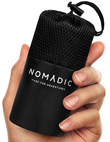 Armadic Hüttenschlafsack aus Mikrofaser (nur 230g) - Ultra leicht, klein und dünn. Reiseschlafsack, Schlafsack Inlett, Inlay I Ideal für Backpacking, Hostels und Berghütten (Anthrazit Grau)