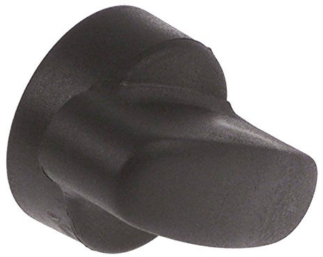 Cookmax Griff für Aufschnittmaschine 411015, 411018, 411016, 411017 ø 35mm M8 Länge 50mm Breite 17mm