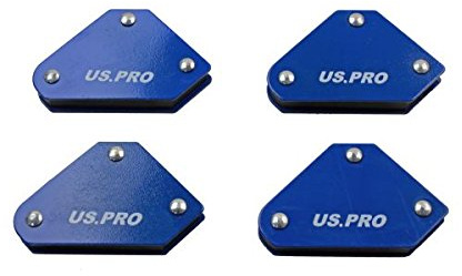 US PRO 4 Pack Multi Abgewinkelt 4,1 kg magnetisch Schweißen Halter b6792