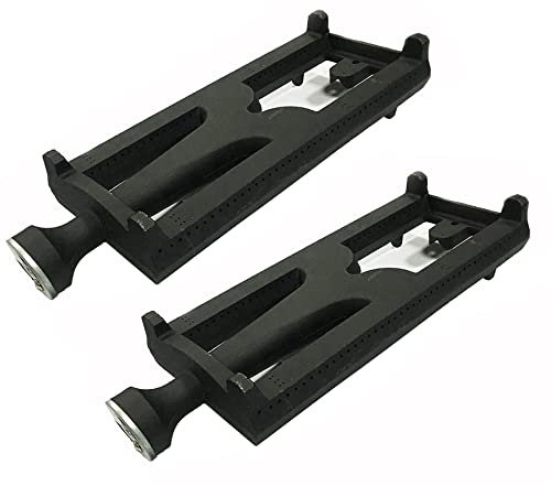 Cookingstar Lot de 2 brûleurs en fonte, remplacement pour certains modèles de gril à gaz DCS 27, 27 et Lynx (40,6 x 16,5 cm)
