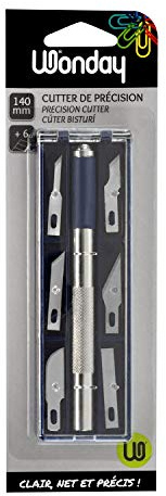 Cutter Precision 140 mm + 6 cuchillas
