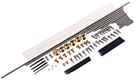 Alnicov 1 Set Tenor-Saxophon-Reparaturteile Schrauben + Saxophonfedern Kit DIY Werkzeug Holzblasinstrumente Zubehör